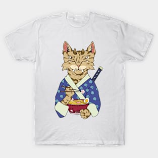 Cat and ramen T-Shirt